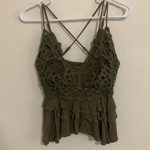 Chelsea & Violet lace babydoll top